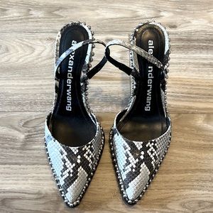 Alexander Wang Snakeskin heels
